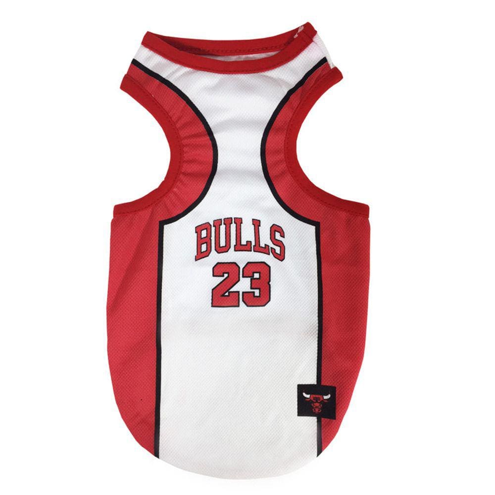 Camiseta Basquete Nba Chigago Bulls Roupa Pet Cachorro Gato Pequeno Porte