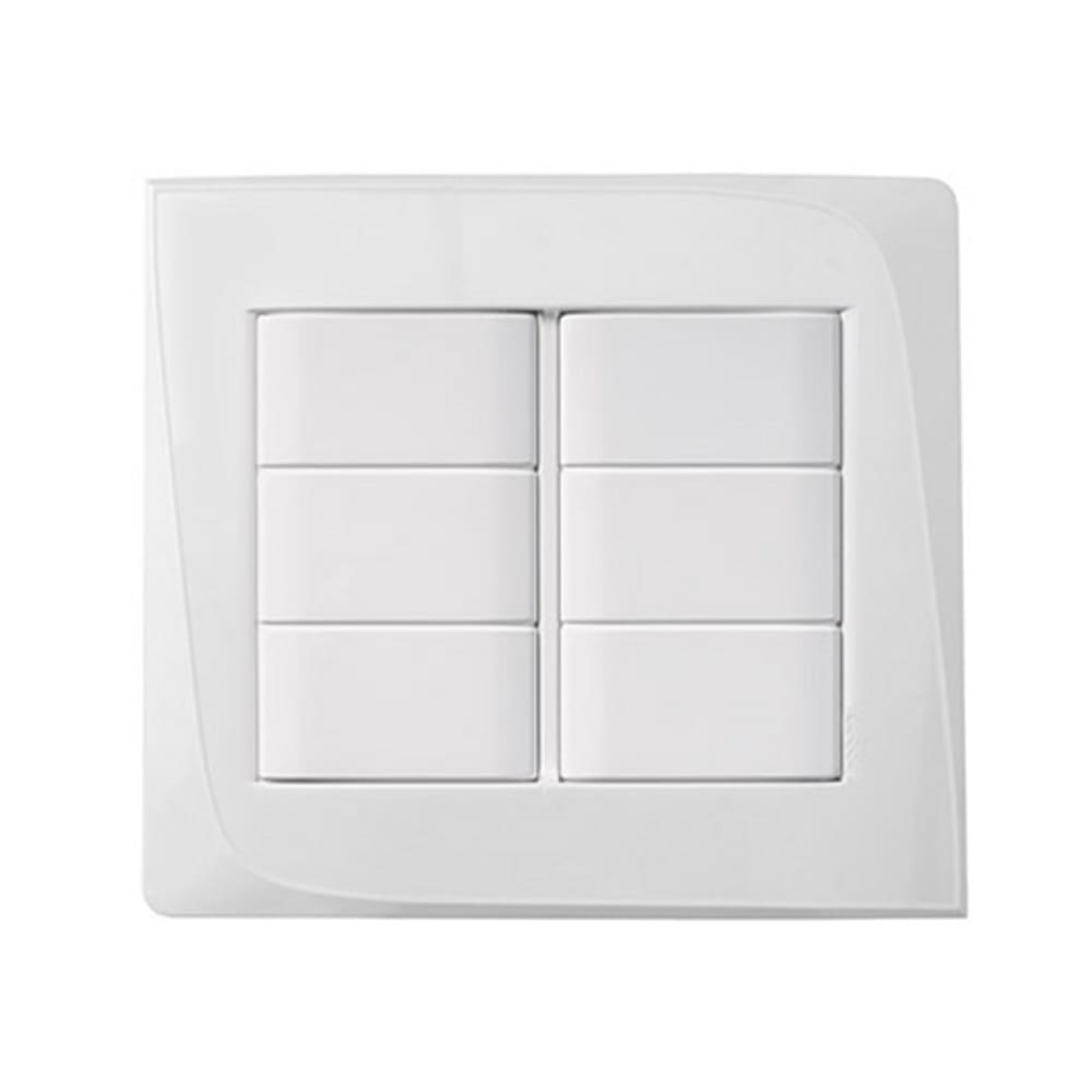 Placa Cega 4X4 com Suporte Branca 50539 Tendeza - Pezzi