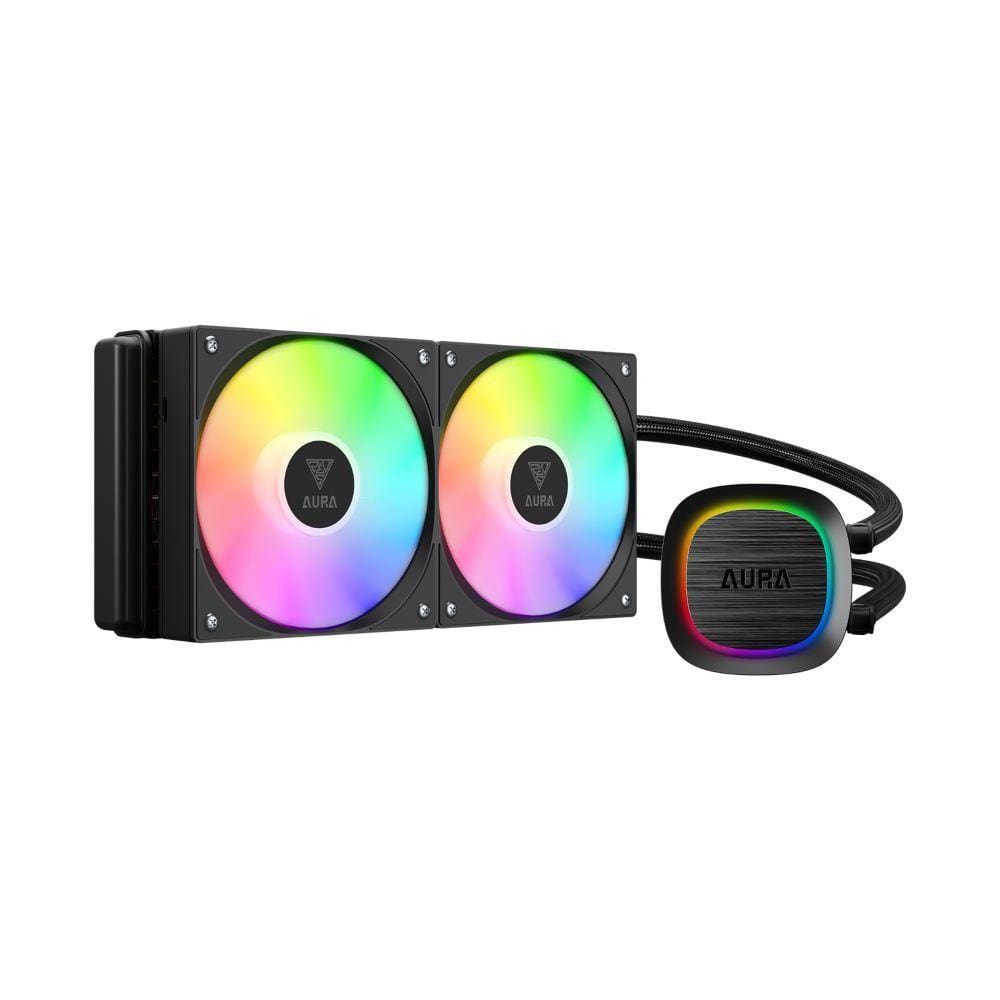 Water Cooler Gamdias Aura Gl 240 V2 Argb 240Mm Amd/Intel Preto