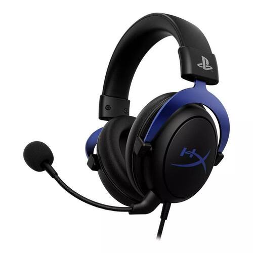 Fone Headset Gamer Hyperx Cloud 3.5Mm Preto E Azul 4P5h9aa#Abl