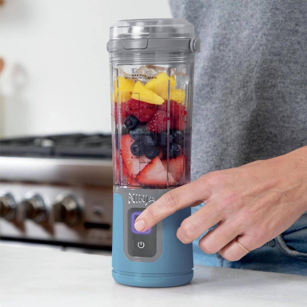 Liquidificador Portátil Ninja Blast - Azul Denim | Extra
