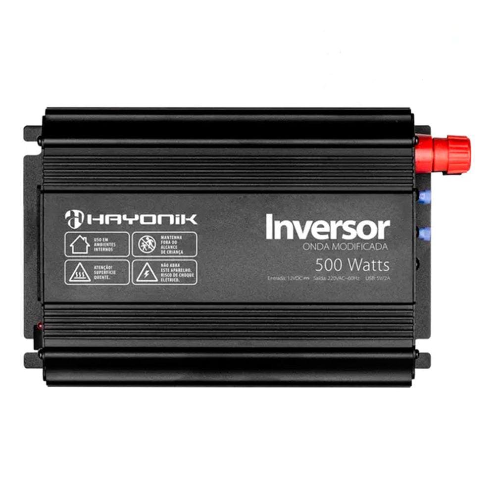 Inversor de Onda Modificada 1500W 12VDC/220V Hayonik