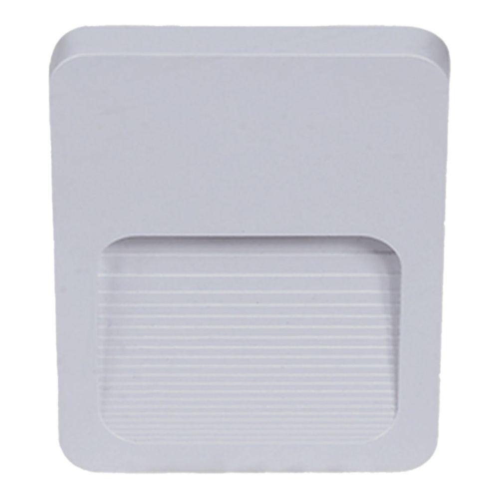 Balizador de Parede Led de Sobrepor Branco Luz Branco Quente Bivolt Luminatti