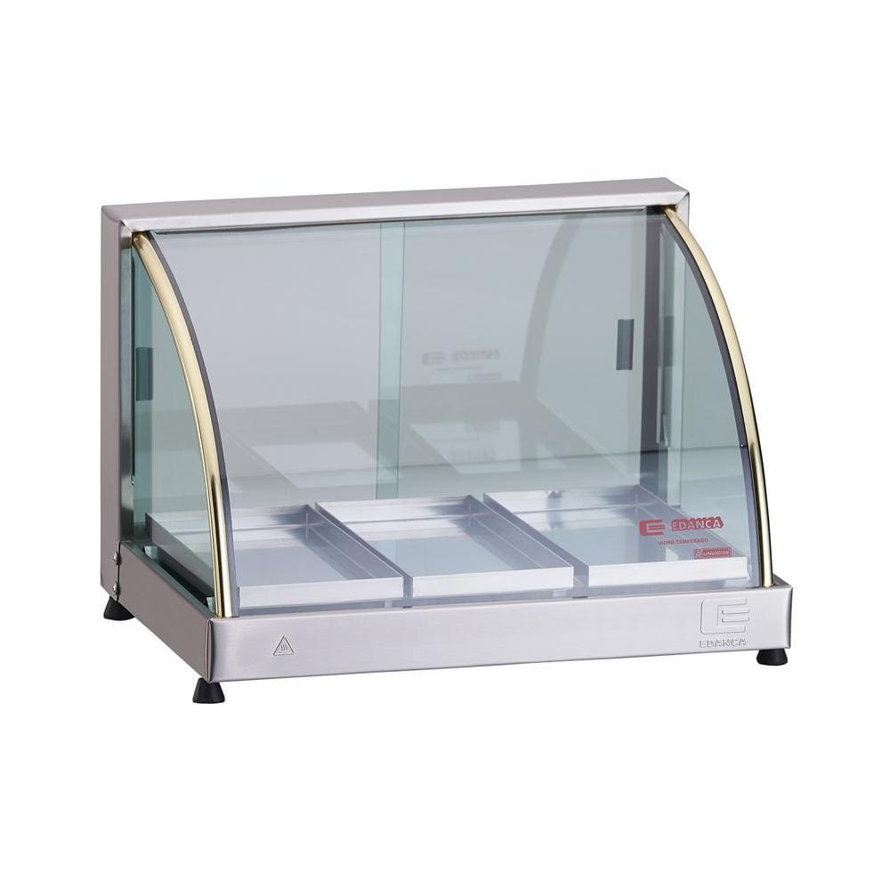 Expositor Curvo Frio Linha Ouro 3 Bandejas Gelo-X EO-03-GX