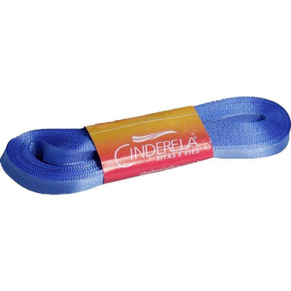 Fita De Cetim 07Mm 10M Azul Claro