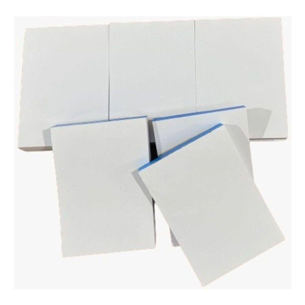 Kit 10 Bloco Anotacoes Rascunho Comanda Bar 10x7cm 30 Folhas Cor Branco
