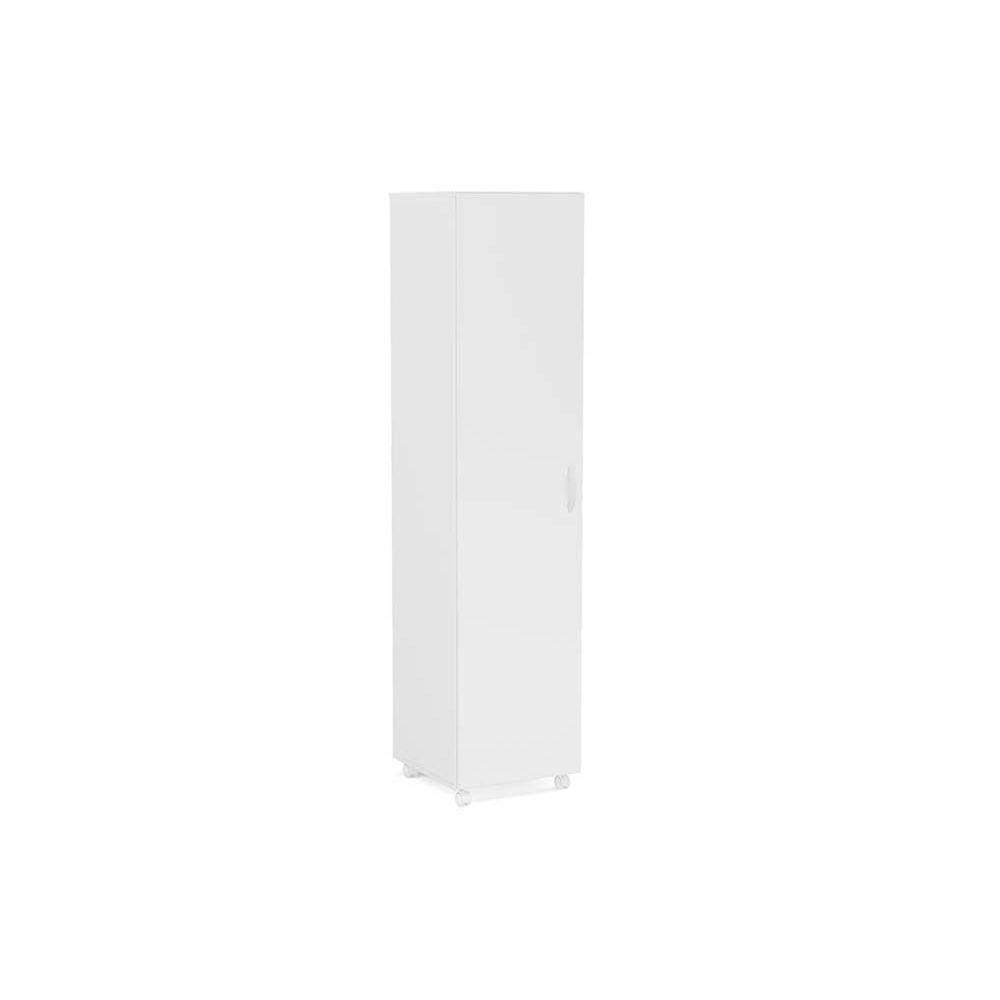 Armário Multiuso Lavanderia 3019 C- 1 Porta Branco - Politorno
