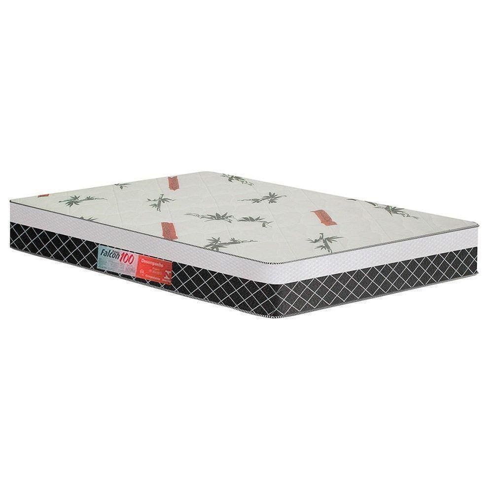 Colchão Casal Espuma Compact Ag 65 - D28 - Falcon Ultra Firme Euro Pillow (138x188x20) - Plumatex