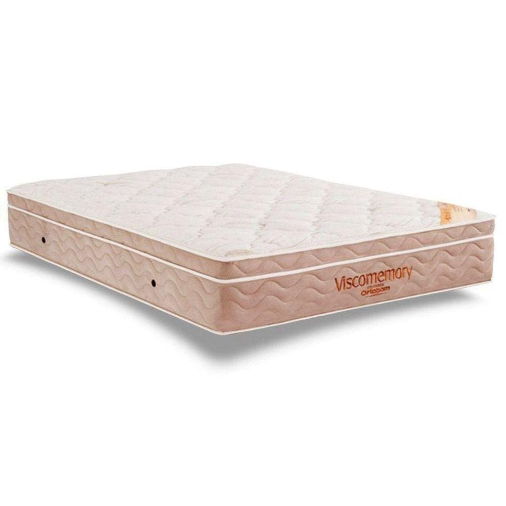 Colchão King Espuma Viscoelástico Viscomemory Ortopillow (186x198x28) - Ortobom
