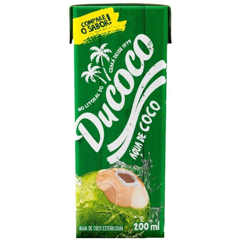 Água de Coco 1L Emb. Tetra Pack c/ 12 un. - Ducoco