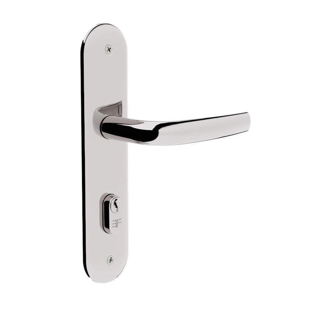 Fechadura 3F Stillus Ext Alavanca Cromada