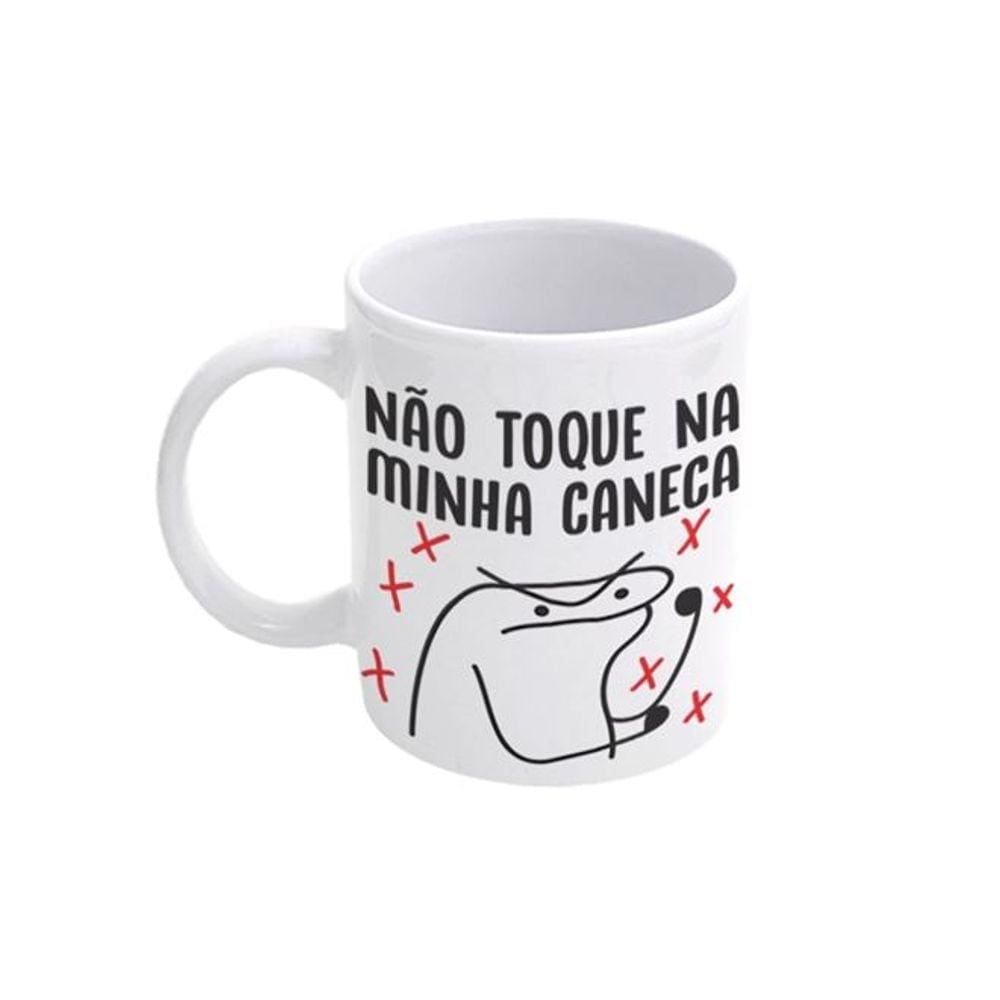 Caneca de Porcelana Flork - Não Toque
