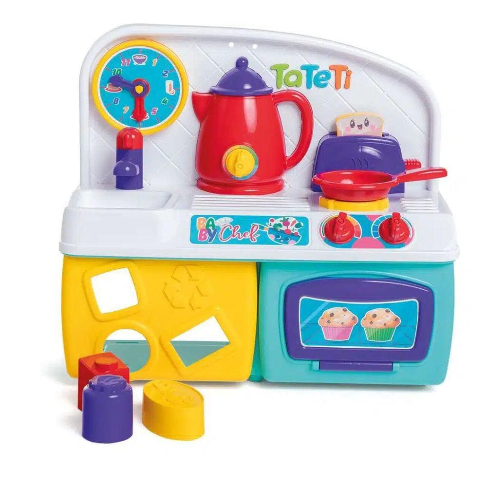 Conjunto Mini Cozinha Baby Cheff  TaTeTi Menino - 0316