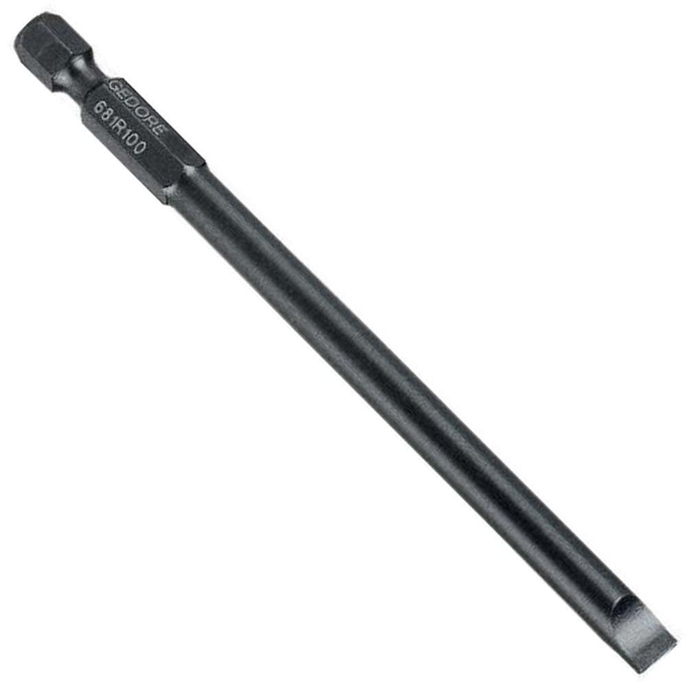 Ponteira Fenda Encaixe 1/4 - 4,0 X 100Mm - 681R - 025-583