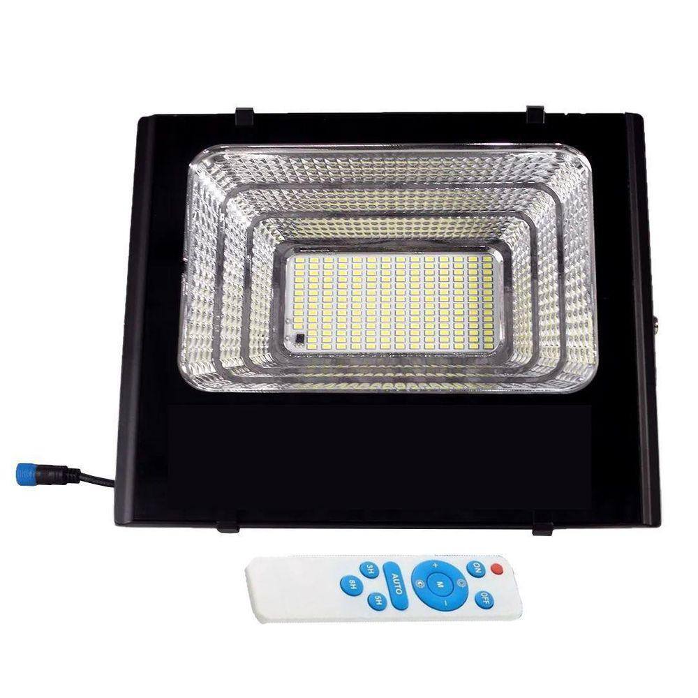 Refletor Solar De Led 100W Super Holofote 6500K Ip67