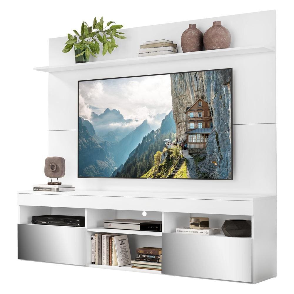 Rack com Espelho e Painel com Suporte TV 65" Madri V3368