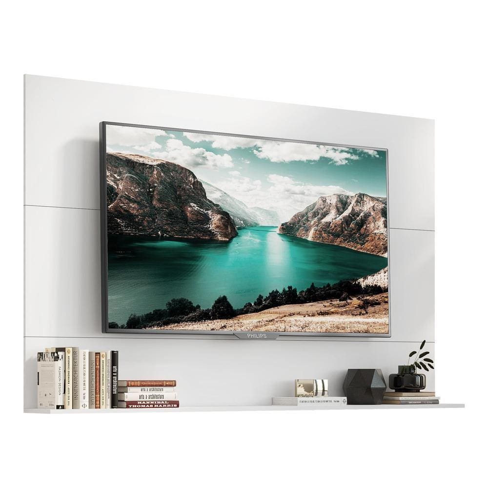 Painel TV 65" com Prateleira Amsterdã Up Multimóveis V3641