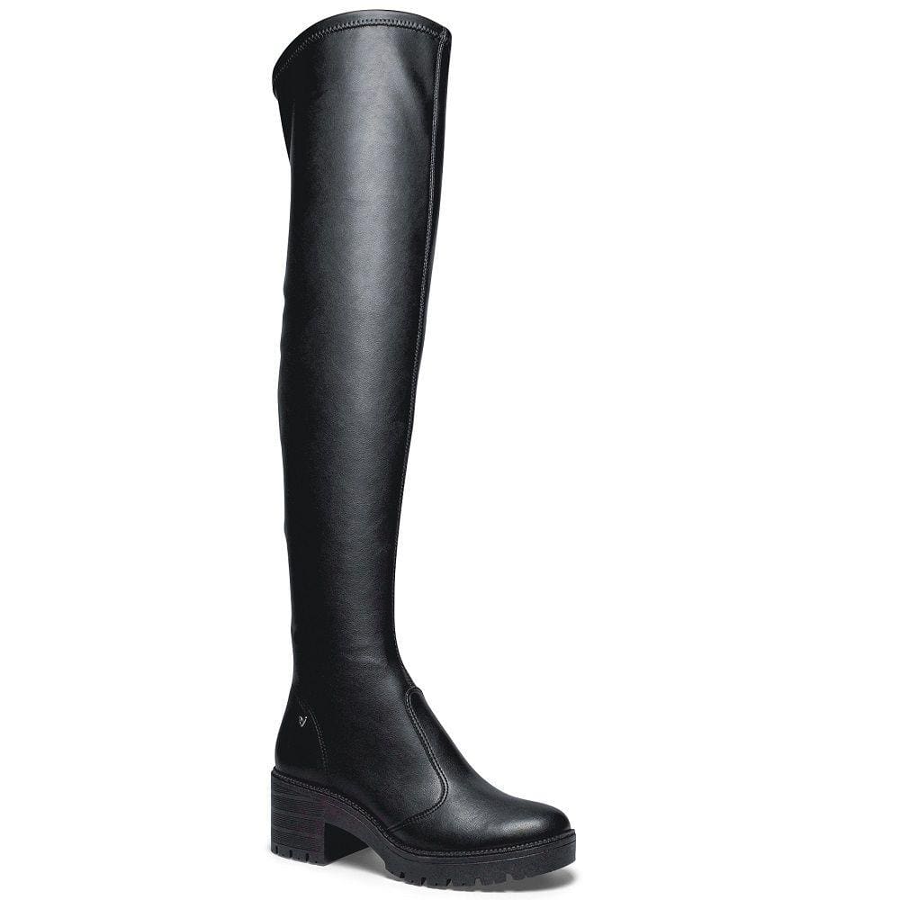 Bota Over The Knee Mississipi MA151-0001 Feminina - Preta