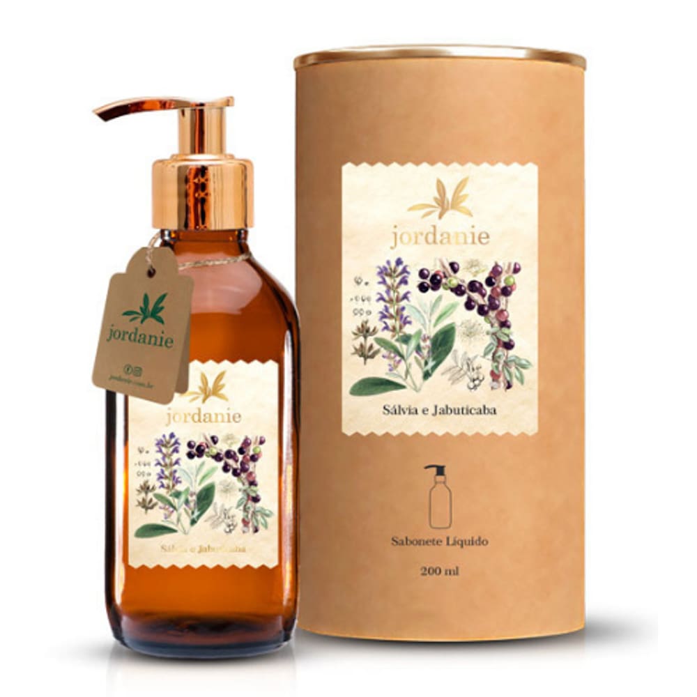 Sabonete Líquido Salvia e Jabuticaba 200 ML | Jordanie