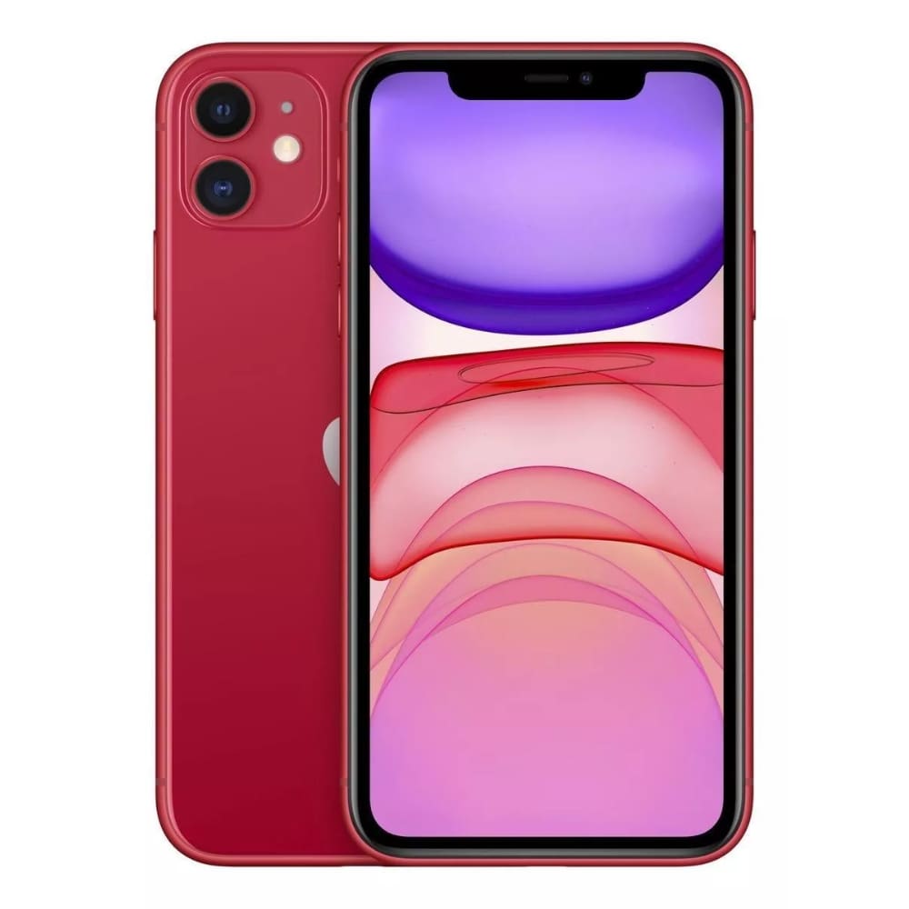 Usado: Iphone 11 64 GB Vermelho - Regular