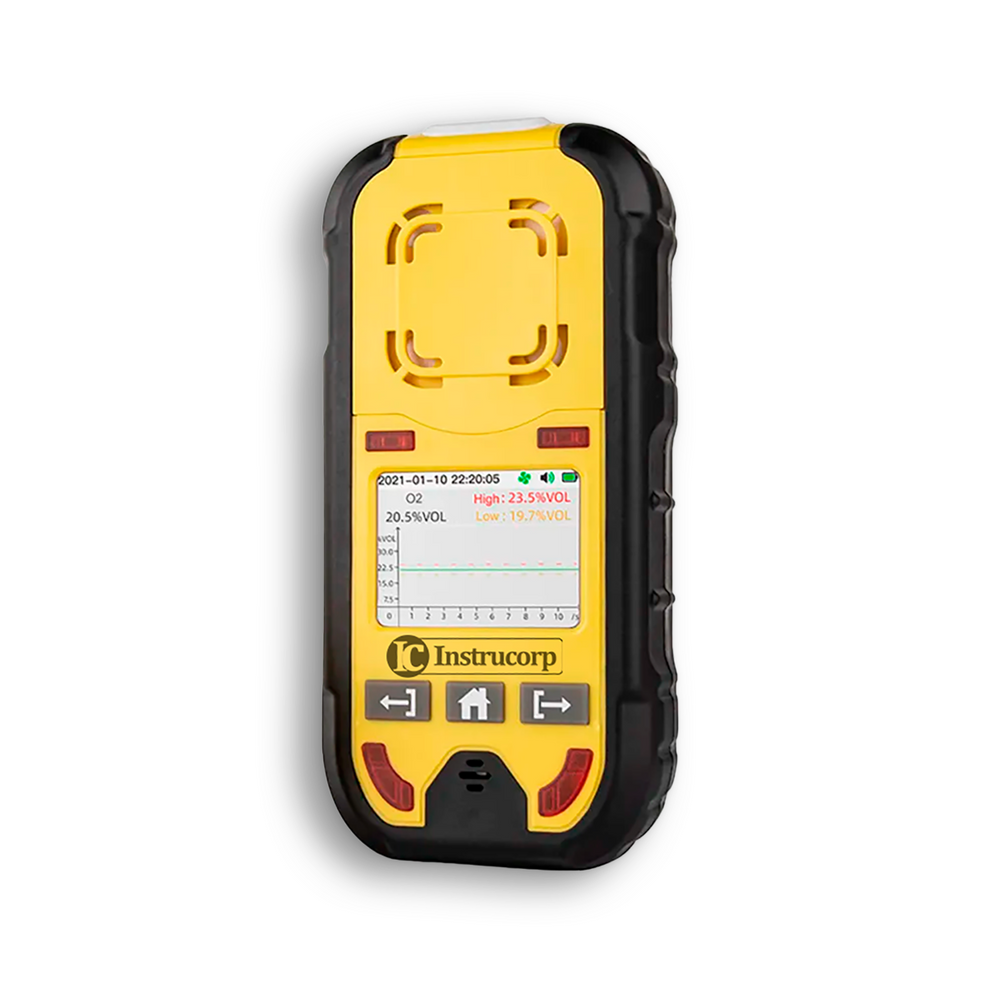 Medidor De Gases MultiGás Co H2s O2 Lel + Maleta