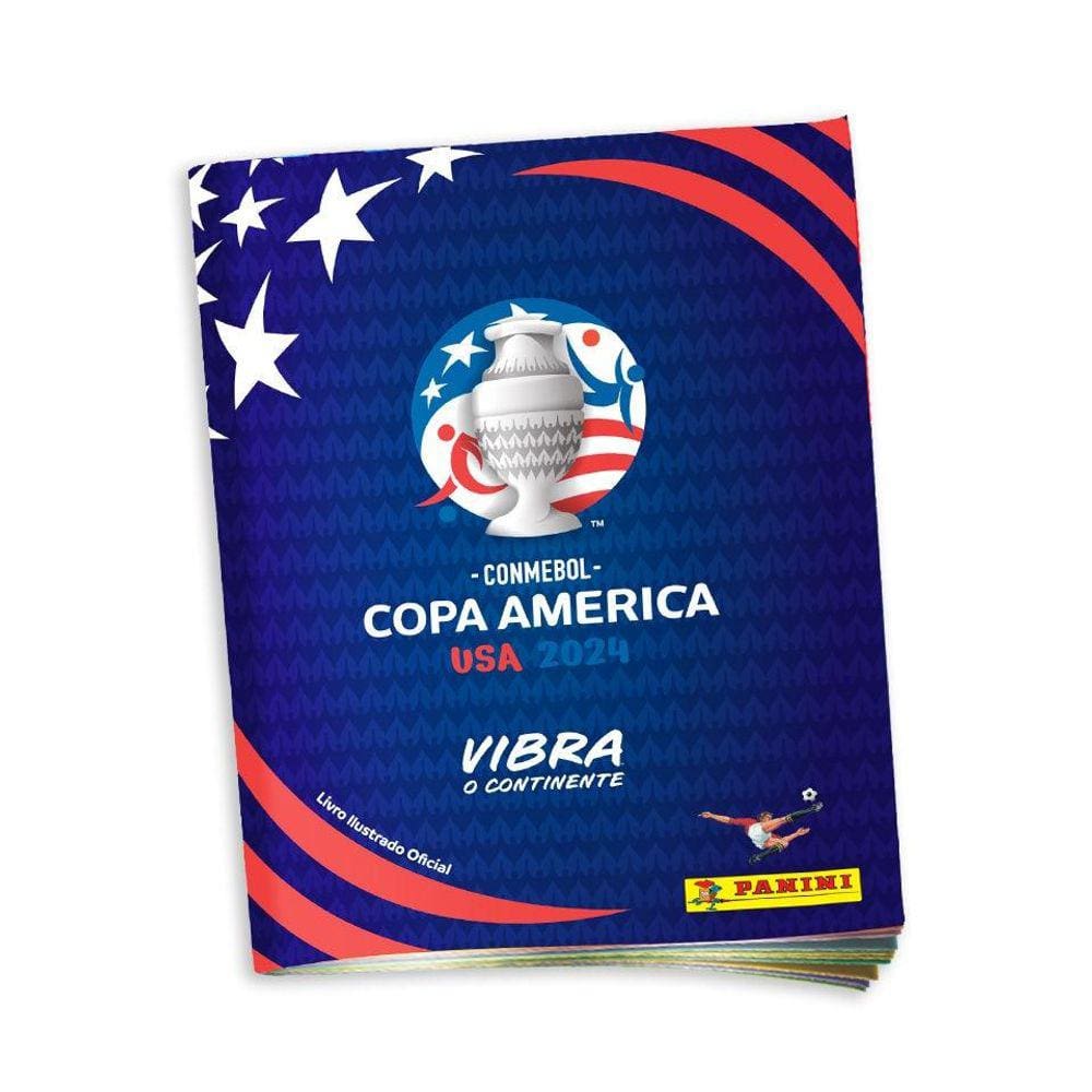 CONMEBOL COPA AMÉRICA USA 2024 - Álbum Capa Cartão