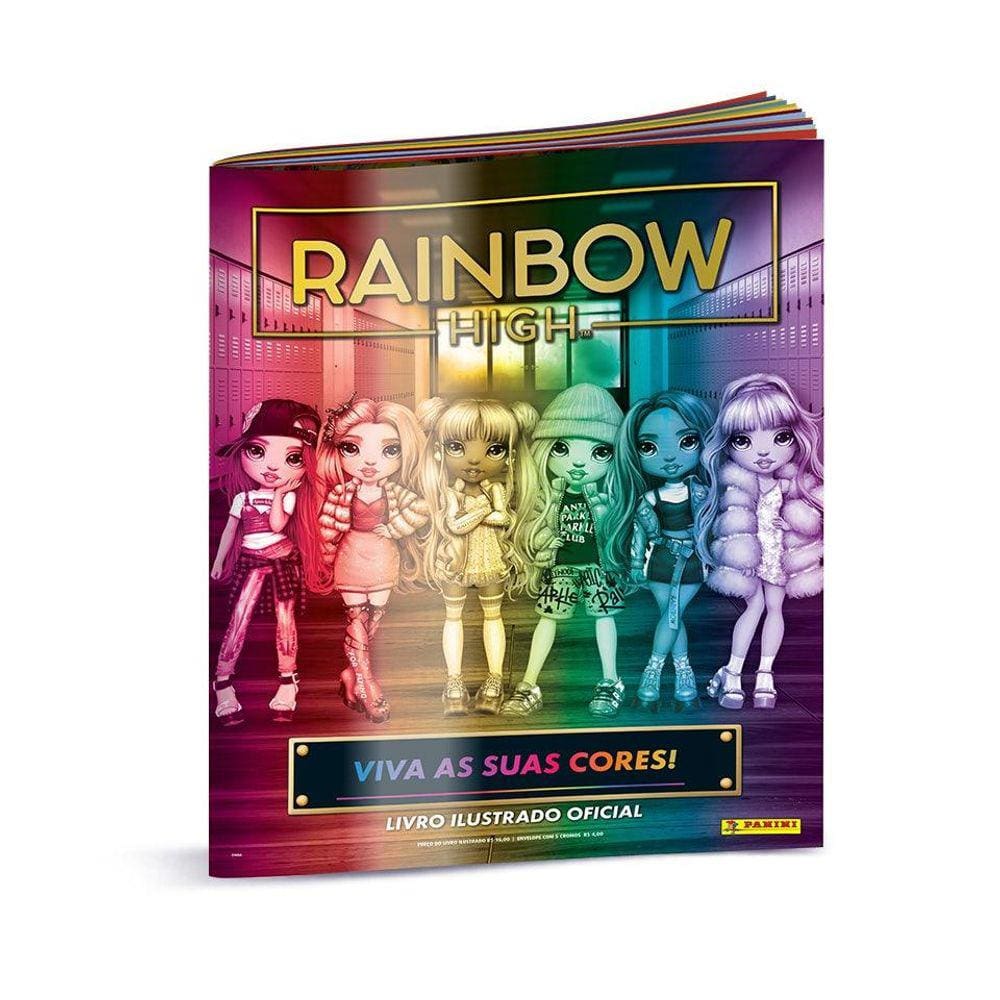 Rainbow High – Viva As Suas Cores! - Álbum Capa Cartão