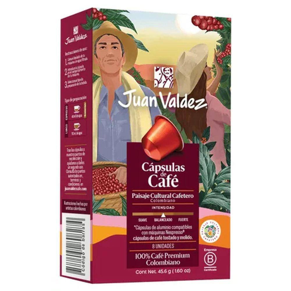Café Juan Valdez Paisaje Cultural 44,8G 8 Cápsulas