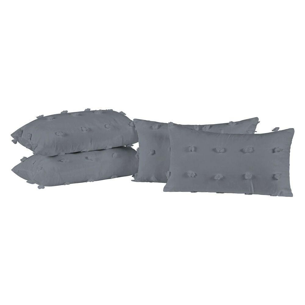 Kit 04 Almofadas Cheias Poppy 60cm x 30cm