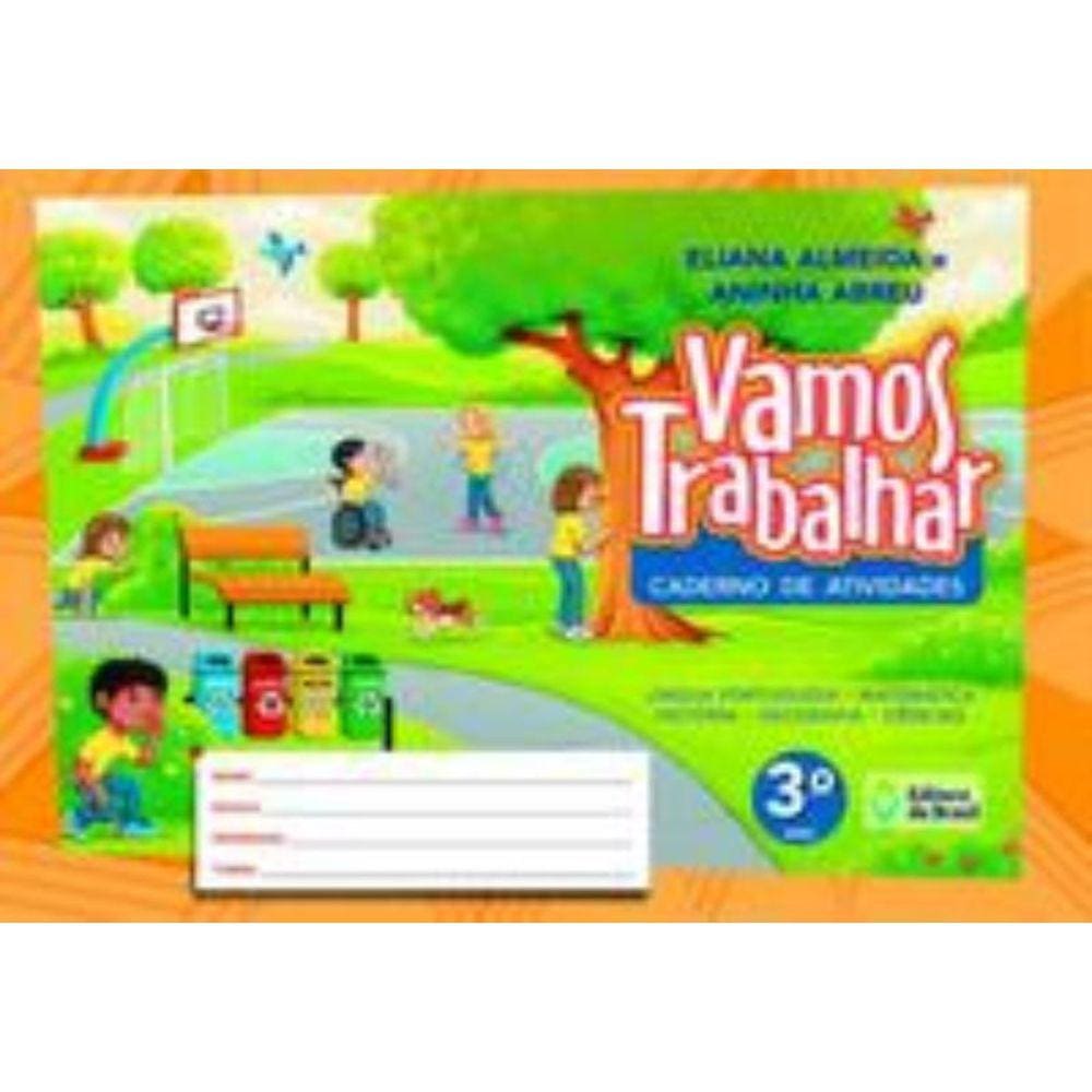 Vamos Trabalhar Caderno De Atividades - 3 Ano