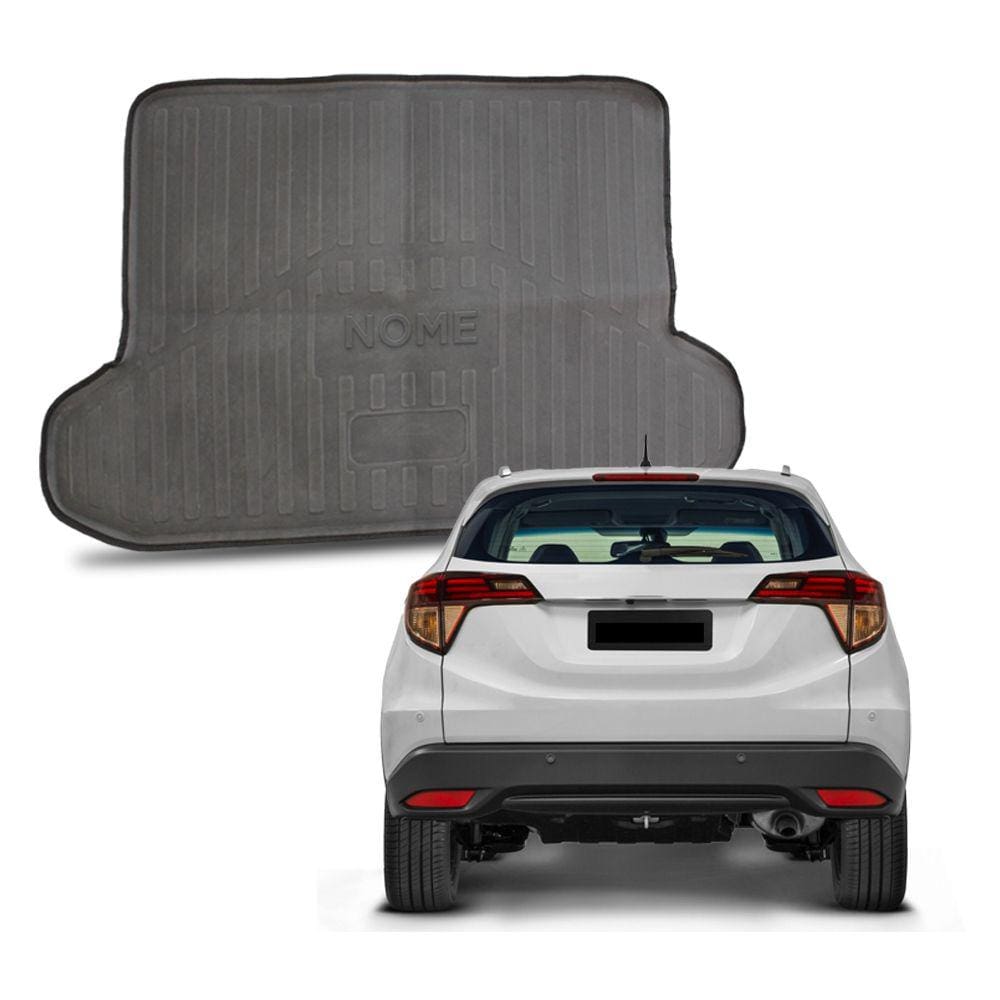 Tapete Porta Malas Hr-v 2015 a 2021 Fabricado Eva Preto com Bordas de Segurança