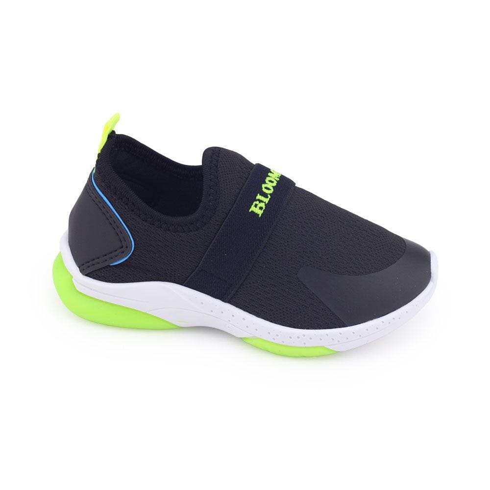 Tênis infantil mno Bloompy 4231-05 SlipOn elástico
