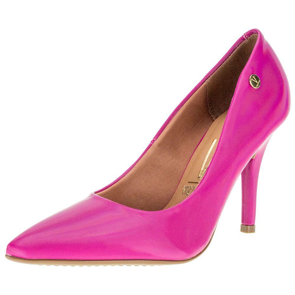 Scarpin Feminino Gloss Salto Alto Vizzano - 11841101