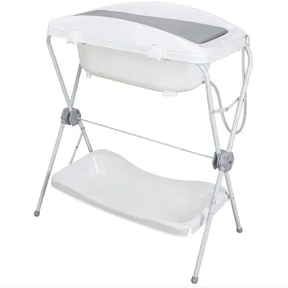 Banheira De Bebê Kiddo Shower Dobrável Cinza