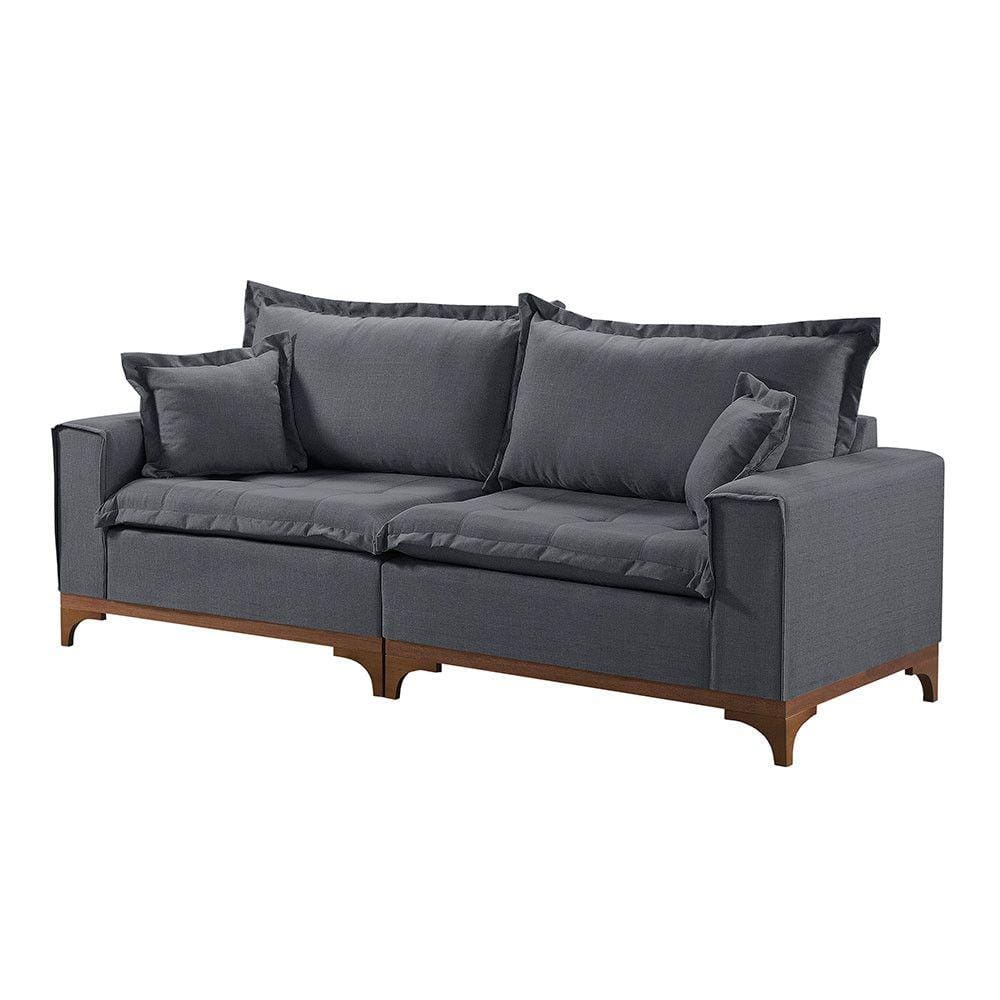 Sofá 4 Lugares Living M-47 Veludo Martins