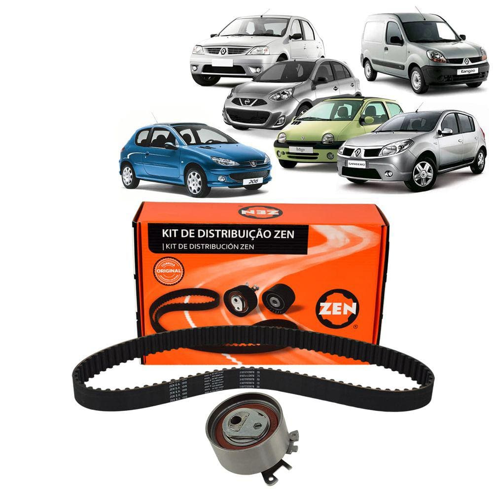 Correia Dentada Nissan March Peugeot 206 Clio Logan Sandero