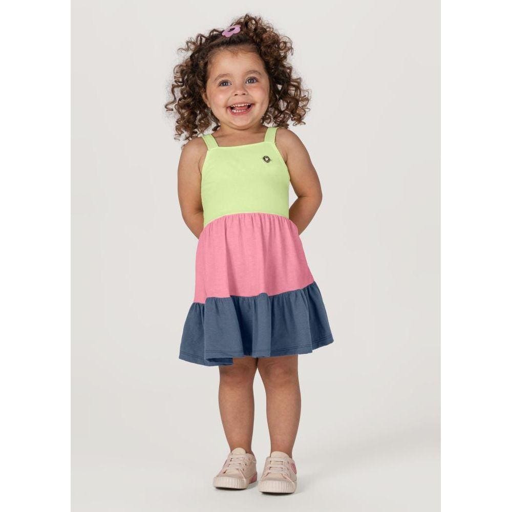 Vestido Infantil Menina Três Marias Brandili