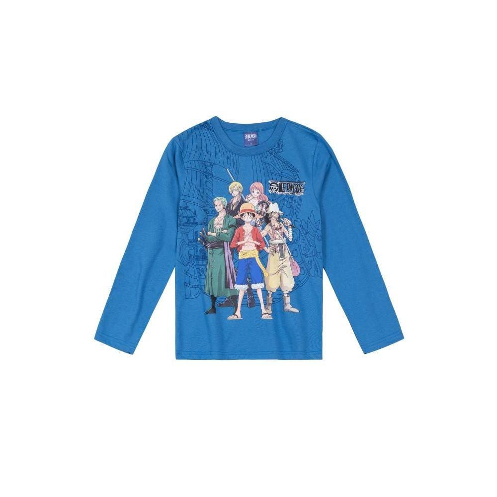 Camiseta Unissex One Piece Infantil Brandili