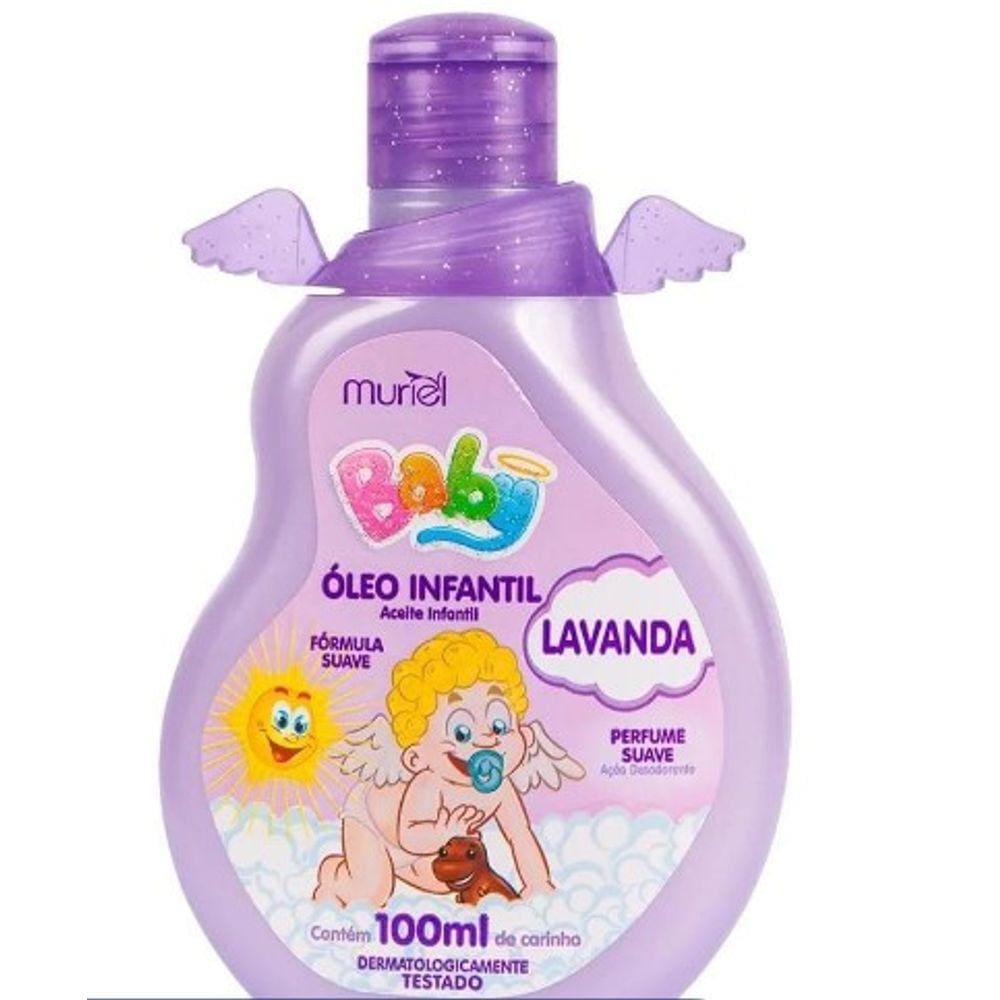 Oleo Corporal Baby Muriel Lavanda 100Ml