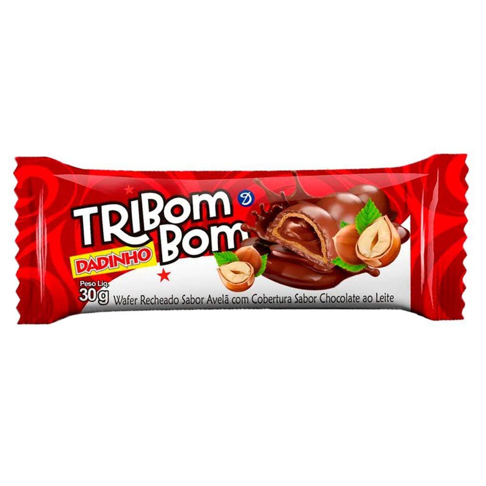 TriBom Bom Dadinho Recheio sabor Avelã 30g