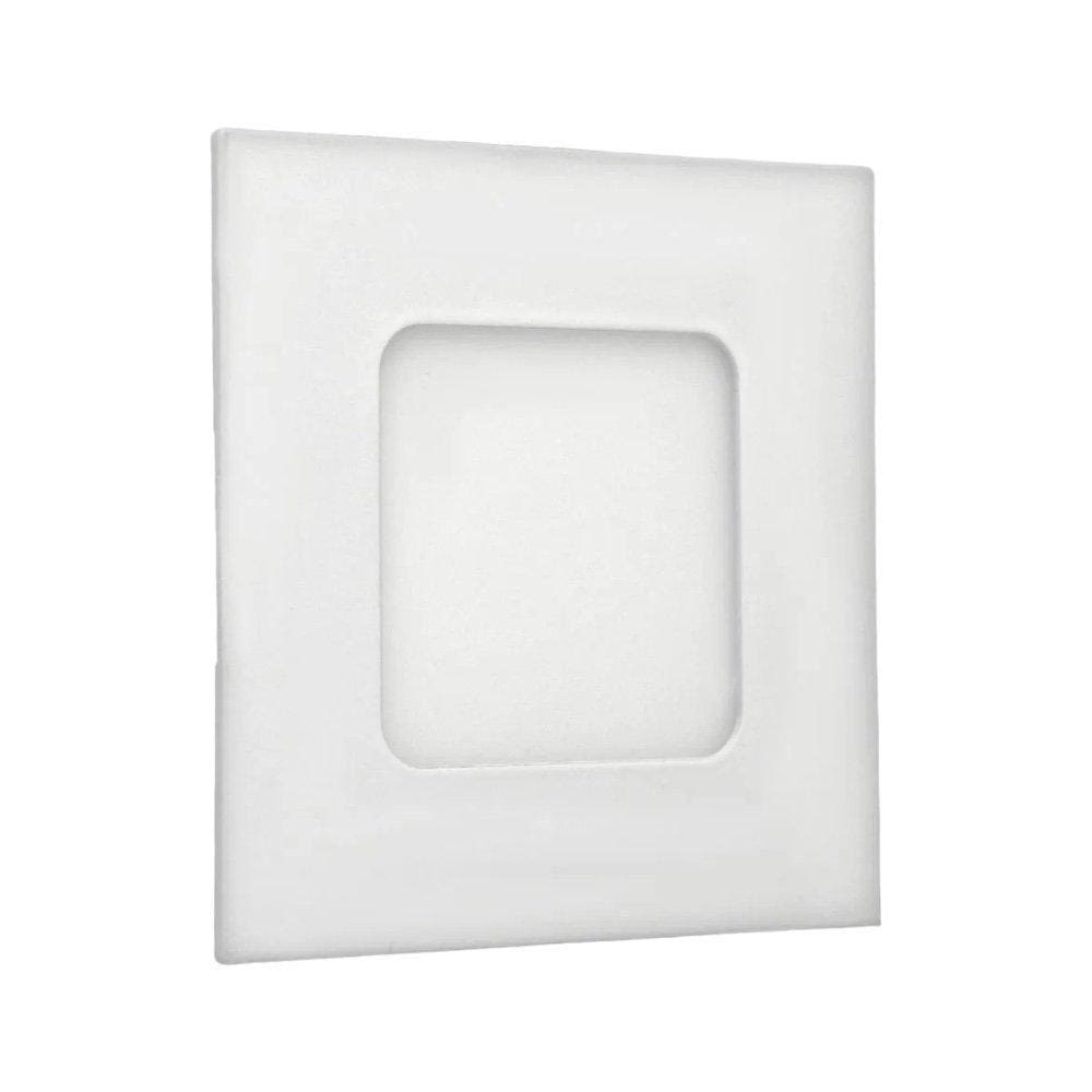 Luminária Plafon 3W Led Quadrado Embutir 3000K