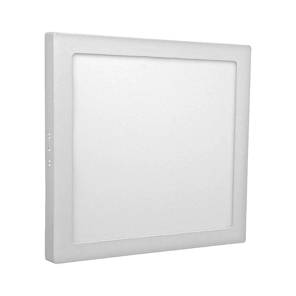 Luminária Plafon 25W Led Quadrado Sobrepor 6500K