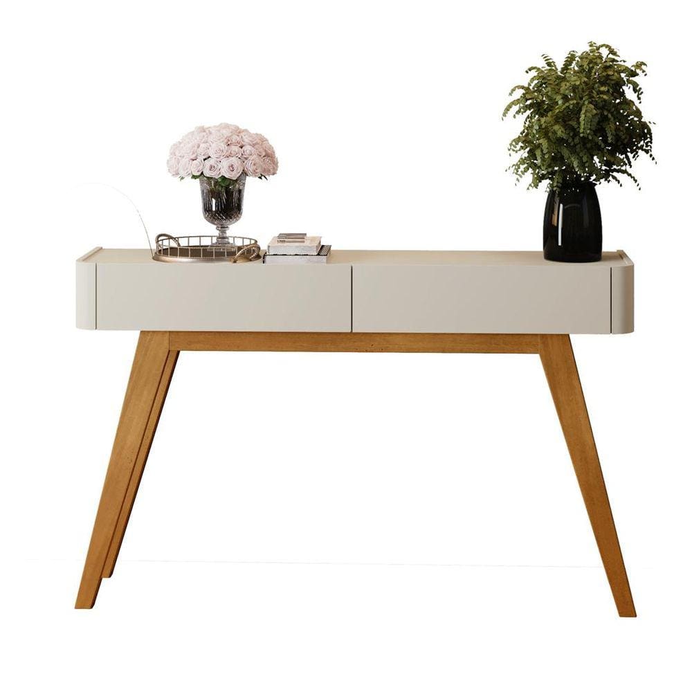 Aparador Arcus 2 Gavetas Off White