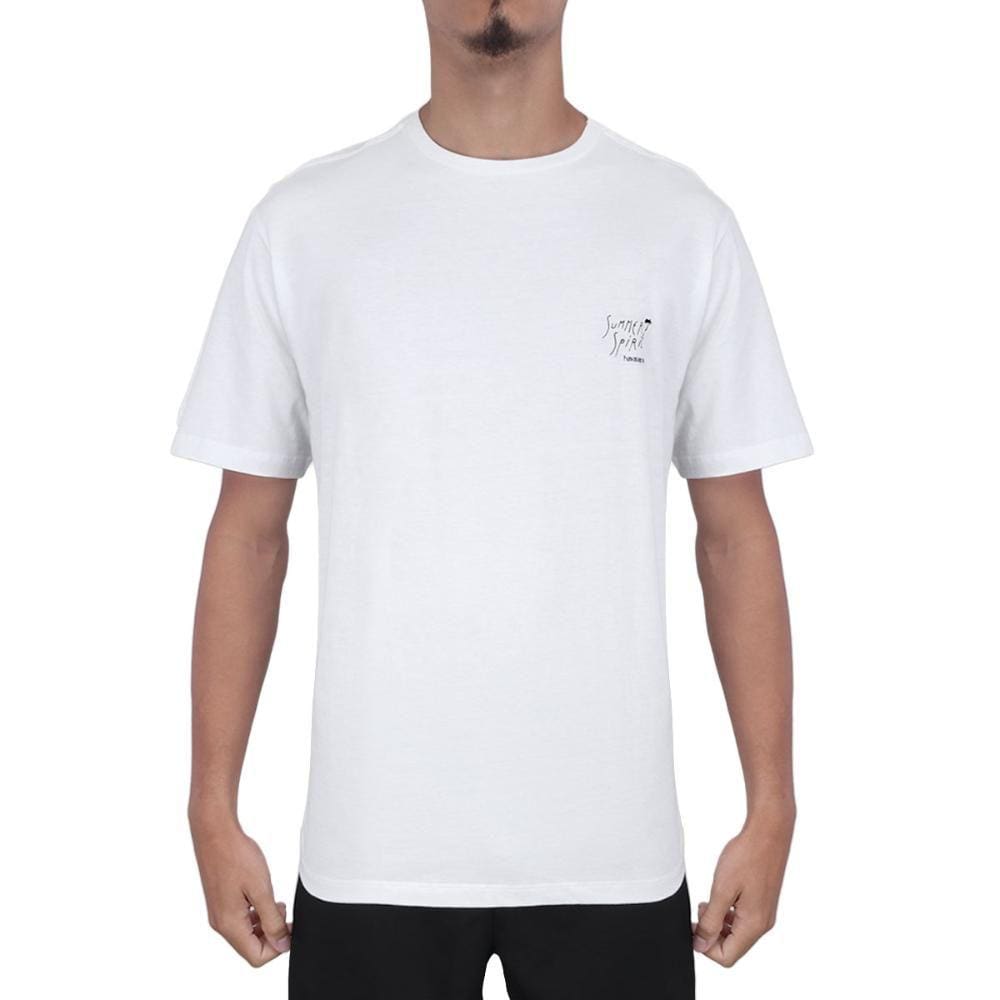 Camiseta Havaianas Hyper Branca Estampada