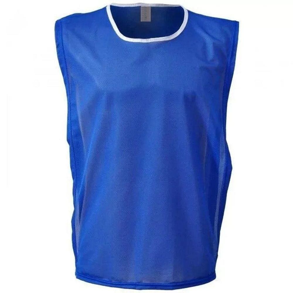 Kit com 10 Coletes de Futebol na Cor Azul - TRB