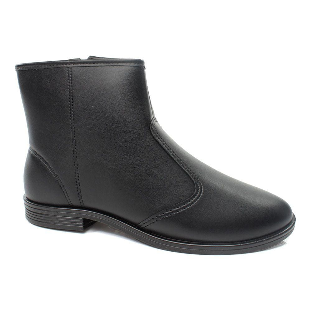 Bota Rasteira Casual Beira Rio Feminina 9085.100 Preto