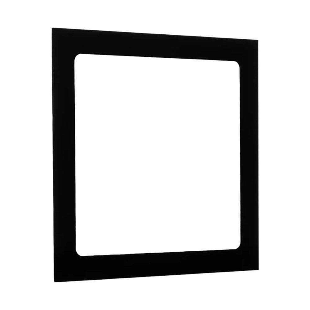 Luminária Plafon 18W Led Quadrado Embutir 3000K Preto