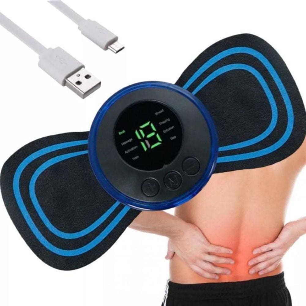 Mini Massageador Elétrico Portátil Cervical Ems Varilex