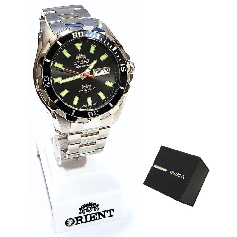 Relógio Orient Masculino Analógico Automático 469SS078F P1SX