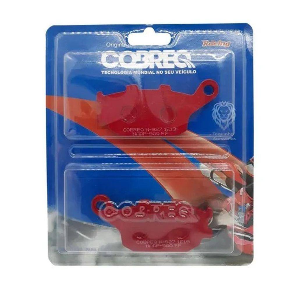 Pastilha Freio Traseiro Cobreq(N-927) Cb300/Xre300 (Com Abs)